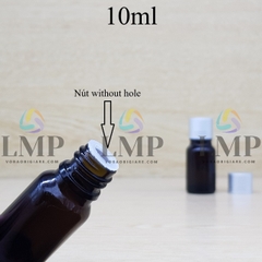 Chai tinh dầu nắp xi 2 viền 10ml