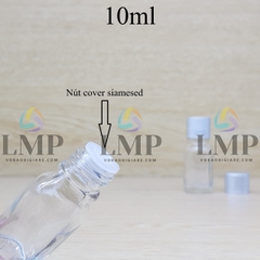 Chai tinh dầu nắp xi 2 viền 10ml