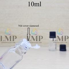Chai tinh dầu nắp nhựa mỏng 10ml