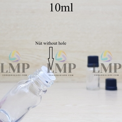 Chai tinh dầu nắp nhựa mỏng 10ml