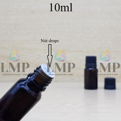 Chai tinh dầu nắp nhựa mỏng 10ml