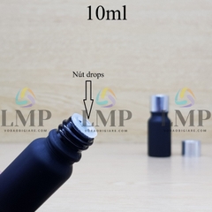 Chai tinh dầu nắp xi KO viền 10ml
