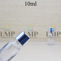Chai tinh dầu nắp xi KO viền 10ml