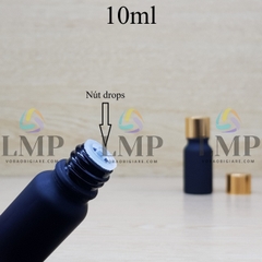 Chai tinh dầu nắp xi KO viền 10ml