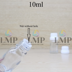 Chai tinh dầu nắp dày 10ml