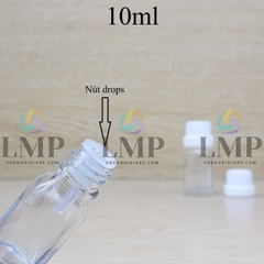 Chai tinh dầu nắp dày 10ml