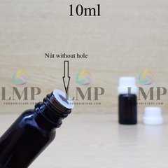 Chai tinh dầu nắp dày 10ml
