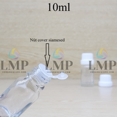 Chai tinh dầu nắp dày 10ml