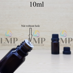 Chai tinh dầu nắp dày 10ml