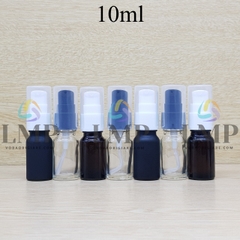 Chai tinh dầu đầu xịt giọt KO viền 10ml