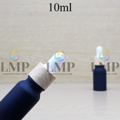Chai tinh dầu nắp bóp khoen vân gỗ 10ml
