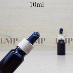 Chai tinh dầu nắp bóp khoen vân gỗ 10ml