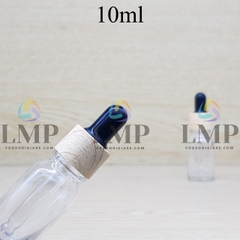 Chai tinh dầu nắp bóp khoen vân gỗ 10ml