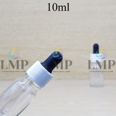 Chai tinh dầu nắp bóp khoen nhựa sọc 10ml