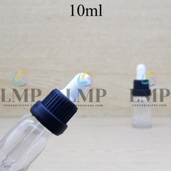 Chai tinh dầu nắp bóp sọc dày 10ml