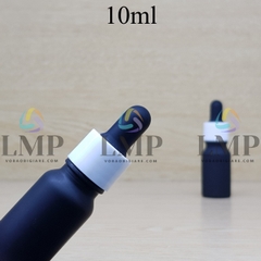 Chai tinh dầu nắp bóp khoen nhựa trơn 10ml