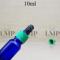 Chai tinh dầu nắp bóp khoen nhựa sọc 10ml