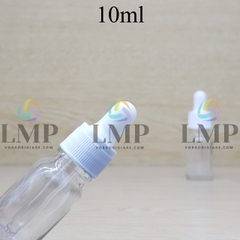Chai tinh dầu nắp bóp khoen nhựa sọc 10ml