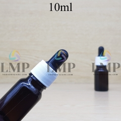 Chai tinh dầu nắp bóp khoen nhựa sọc 10ml