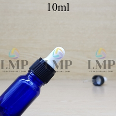 Chai tinh dầu nắp bóp khoen nhựa sọc 10ml