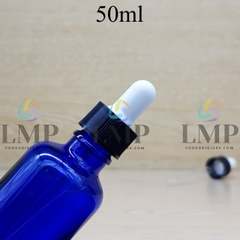 Chai tinh dầu nắp bóp khoen nhựa sọc 50ml