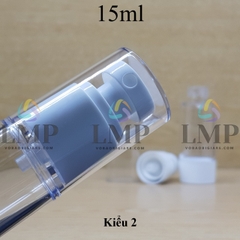 Chai hút chân không đầu dẹp