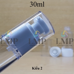 Chai hút chân không đầu dẹp