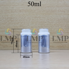Chai nhôm bạc