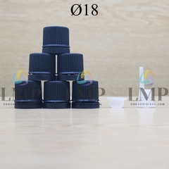 Nắp nhựa mỏng Ø18 ( kèm nút chặn )