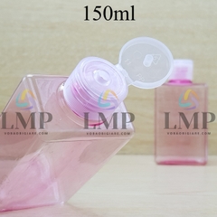 Chai lotion vuông nắp bật sọc