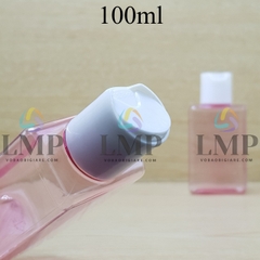 Chai lotion vuông nắp nhấn
