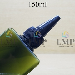 Chai lotion vuông nắp nhọn sọc