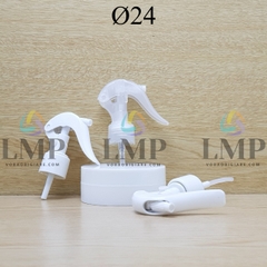 Đầu xịt kiếng có khóa Ø24