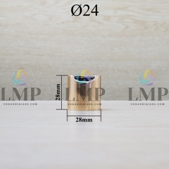 Nắp nhấn xi KO viền Ø24