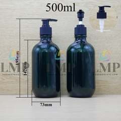 Chai PET 38g vòi van sọc 500ml