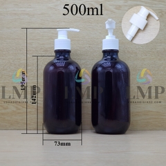 Chai PET 38g vòi van sọc 500ml