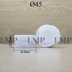 Nắp bật trơn Ø45