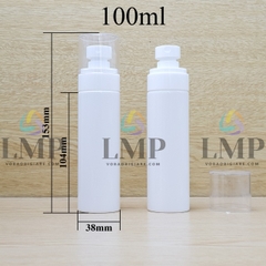 Chai PETG vai ngang đầu phun sương trơn