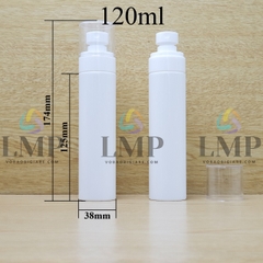 Chai PETG vai ngang đầu phun sương trơn