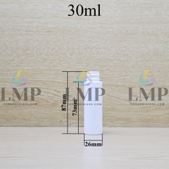 Thân chai vai ngang 30ml