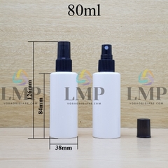 Chai PETG vai ngang đầu phun sương sọc