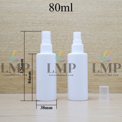 Chai PETG vai ngang đầu phun sương sọc