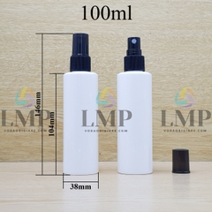 Chai PETG vai ngang đầu phun sương sọc