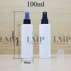 Chai PETG vai ngang đầu phun sương sọc