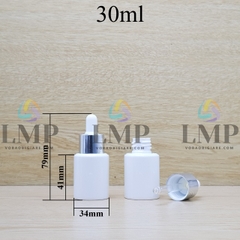 Chai PETG vai ngang nắp bóp khoen nhôm
