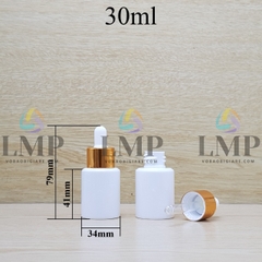 Chai PETG vai ngang nắp bóp khoen nhôm