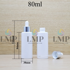 Chai PETG vai ngang nắp bóp khoen nhôm