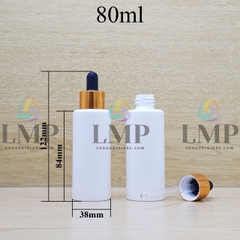 Chai PETG vai ngang nắp bóp khoen nhôm