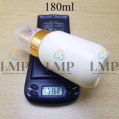 Chai HDPE tạo bọt nắp xi