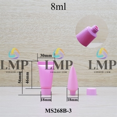 Tuýp nhựa miệng tuýp 6mm nắp vặn 8ml